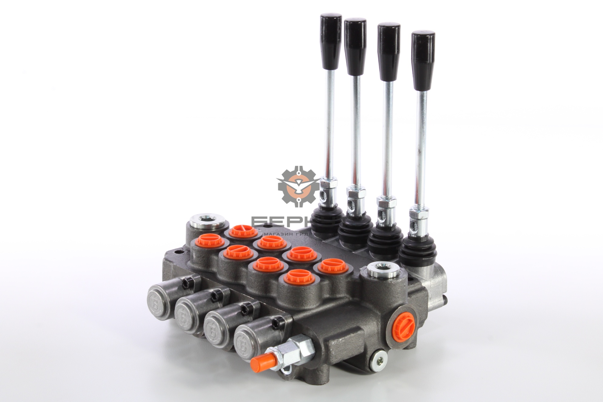 Гидрораспределитель 4Р80-1А1А1А1А1 GKZ1 Badestnost (4 золотника без фиксации)