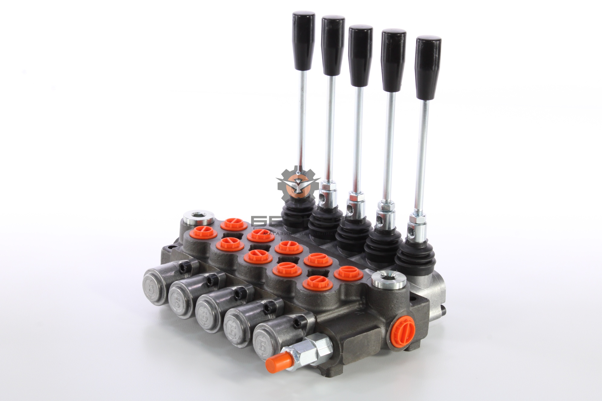 Гидрораспределитель 5Z50-1А1А1А1А1А1 GKZ1 Badestnost (5 золотников без фиксации)