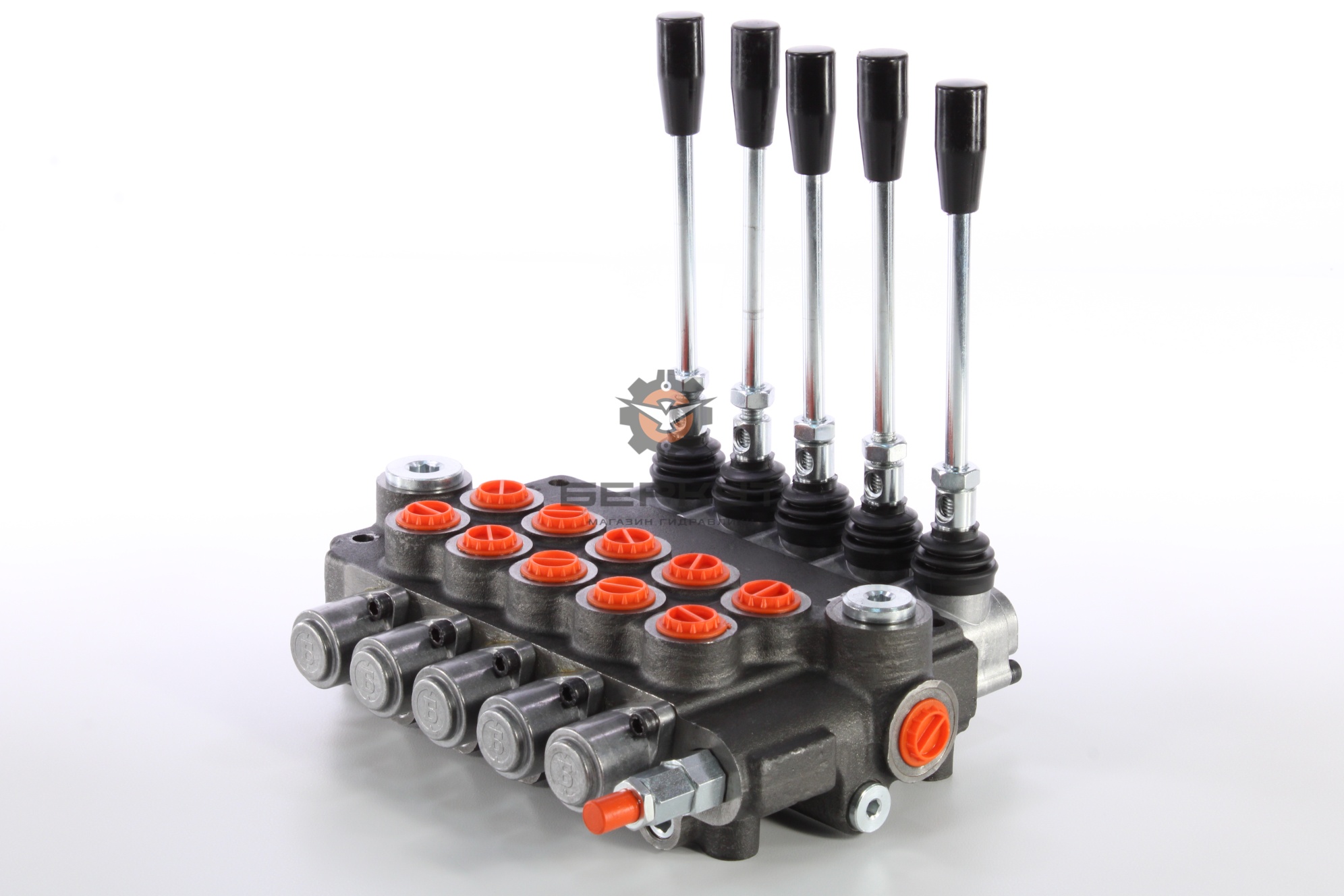 Гидрораспределитель 5Р80-1А8А8А8А8А8 GKZ1 Badestnost (5 золотников с фиксацией)