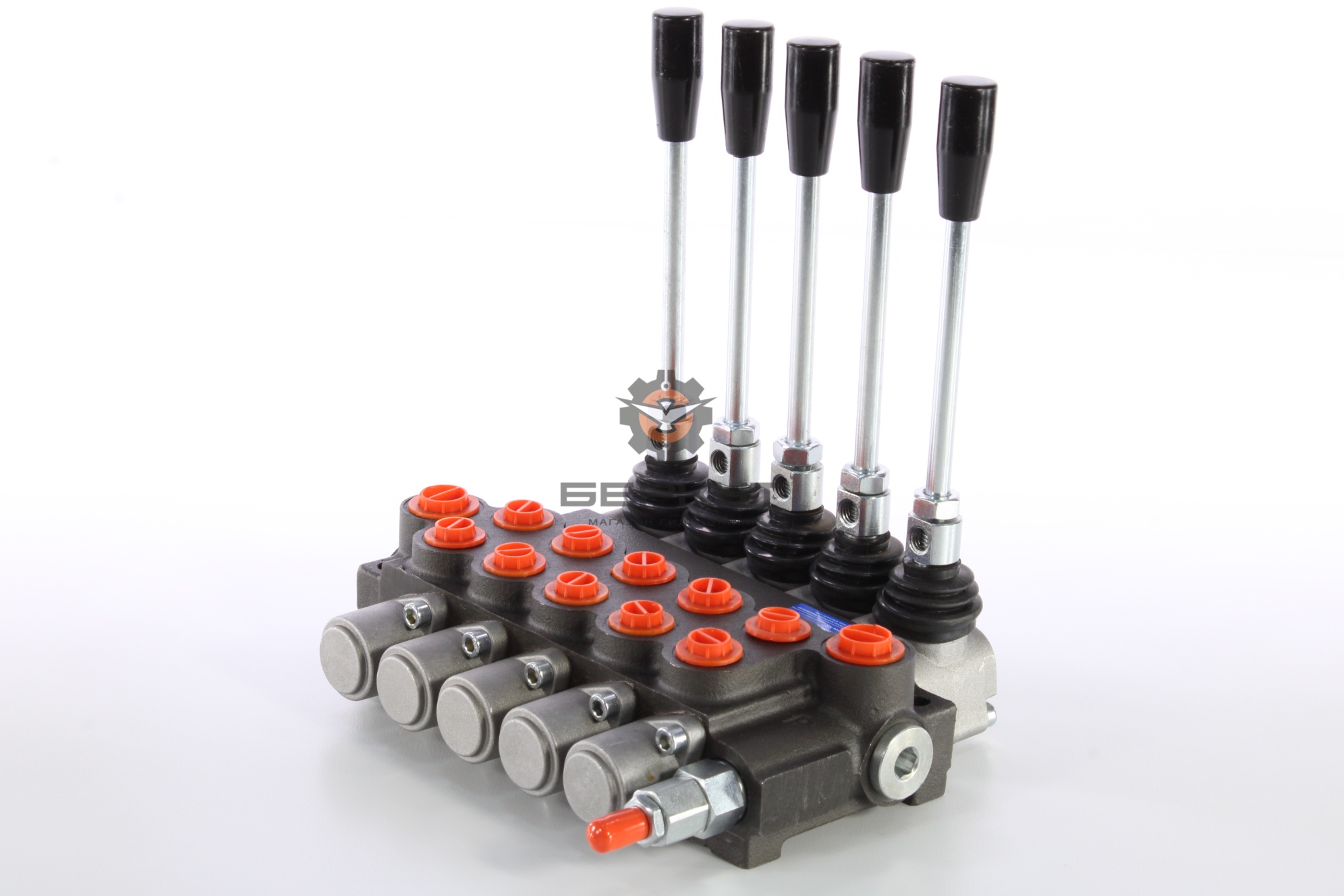 Гидрораспределитель 5Р40-1А1А1А1А1А1 GKZ1 SJ-Technology (5 золотников без фиксации) (5P40F-OT GKZ1)