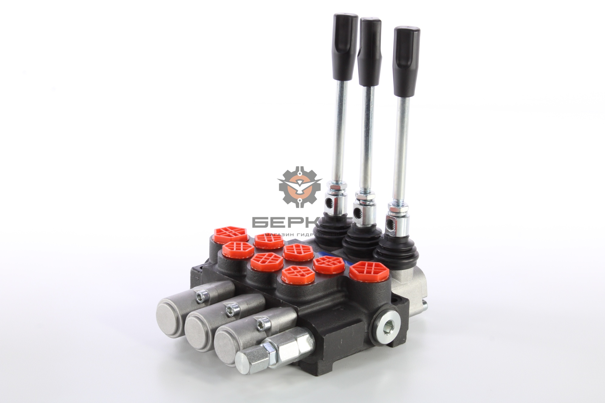 Гидрораспределитель 3Р40-1K15K15K15 GKZ1 SJ-Technology (3 золотника с фиксацией с плавающим положением) (3P40F-K15 GKZ1)