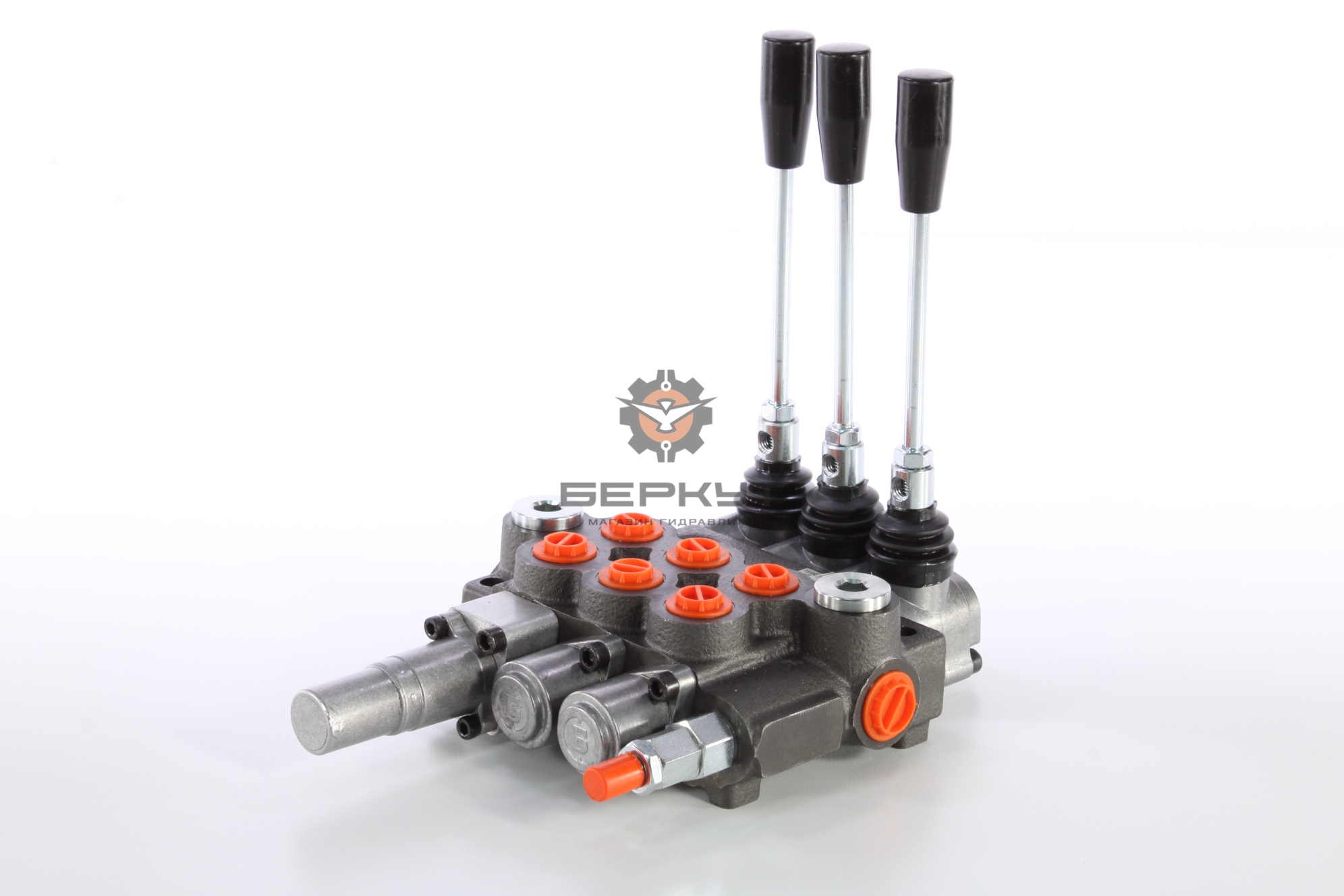 Гидрораспределитель 3Р40-1A1A1K16 GKZ1 Badestnost (2 золотника без фиксации, 1 золотник без фиксации с плавающим положением)