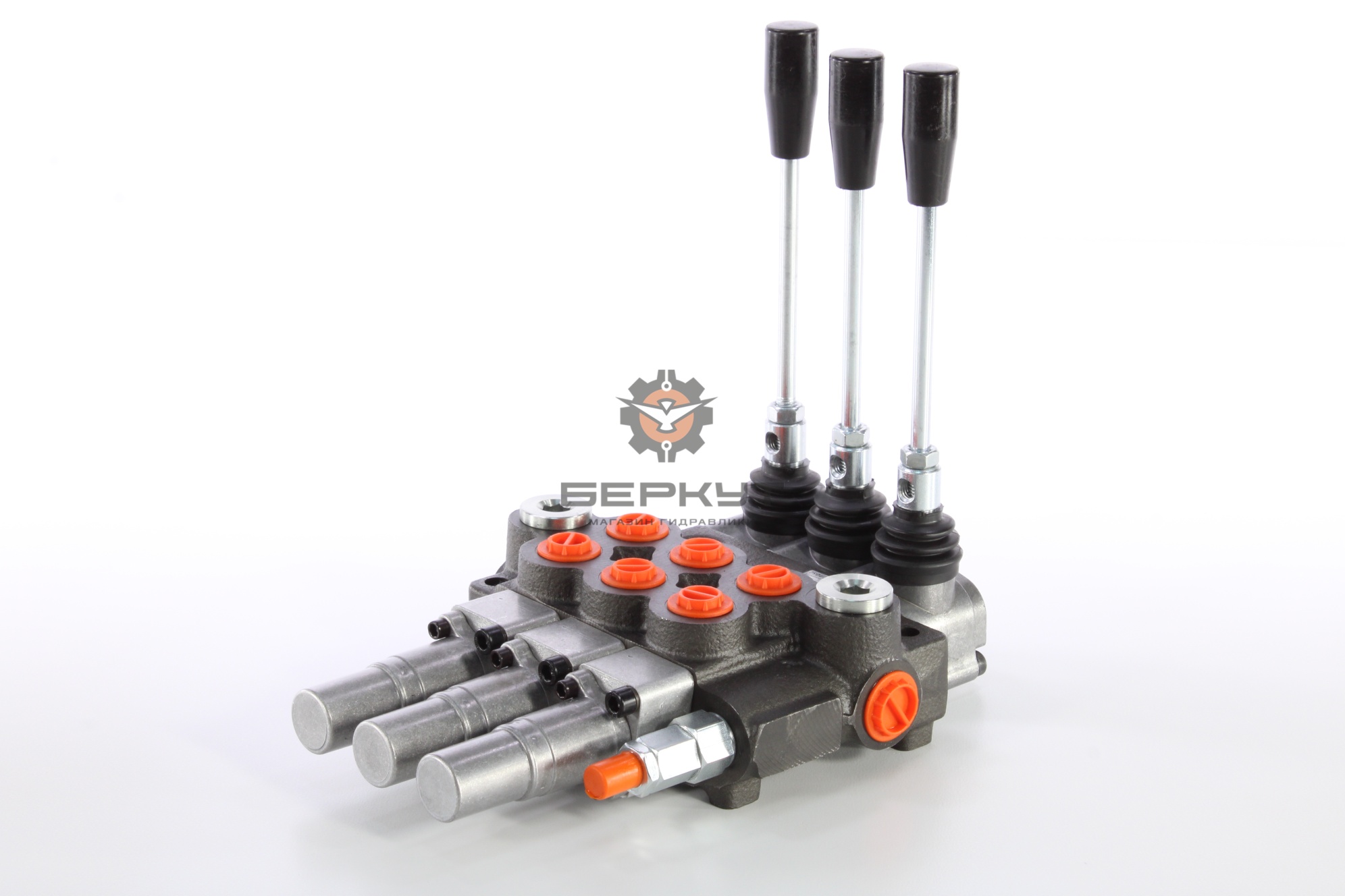 Гидрораспределитель 3Р40-1K16K16K16 GKZ1 Badestnost (3 золотника без фиксации с плавающим положением)