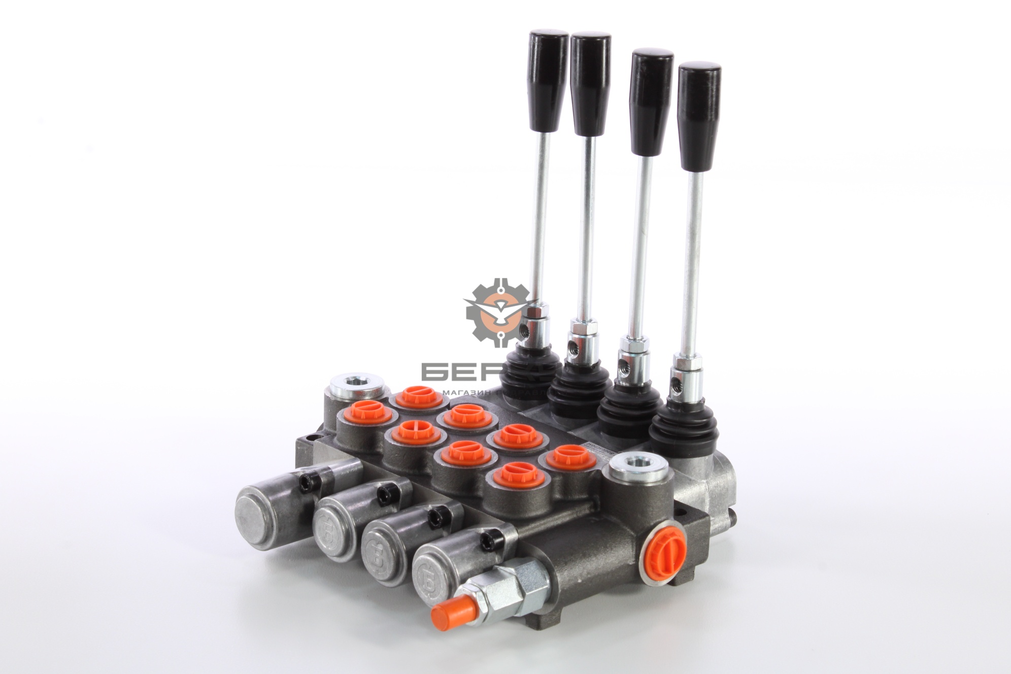 Гидрораспределитель 4Р40-1A1A1A1K15 GKZ1 Badestnost (3 золотника без фиксации, 1 золотник с фиксацией с плавающим положением)