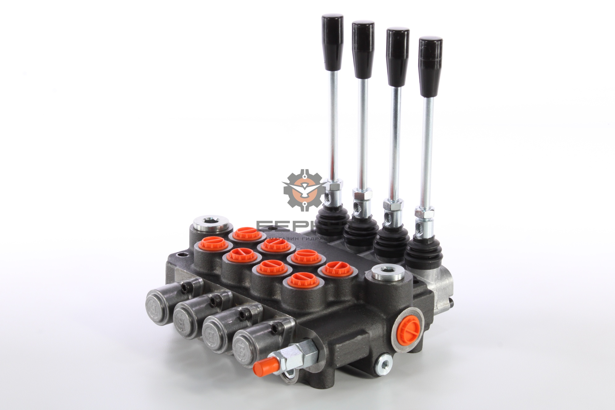 Гидрораспределитель 4Р80-1L13L13L13L13 GKZ1 Badestnost (4 золотника с фиксацией с плавающим положением)